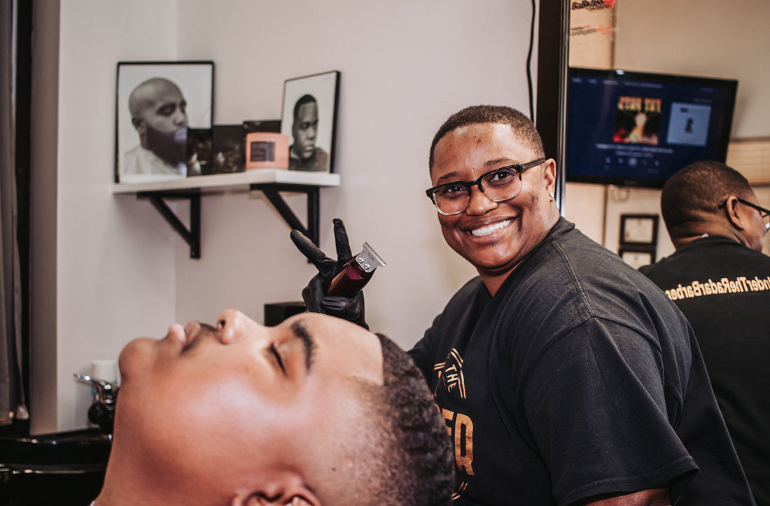 Behind the Chair: Meet Ebonie Vann, Master Barber